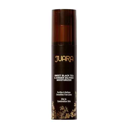 JUARA: Sweet Black Tea & Ginger Oil-Free Moisturizer | Matte Finish Lotion Reduces Shine | Deluxe Moisturizing Facial Treatment | Plumping Hyaluronic Acid | Paraben & Sulfate Free | Vegetarian | 1.7oz