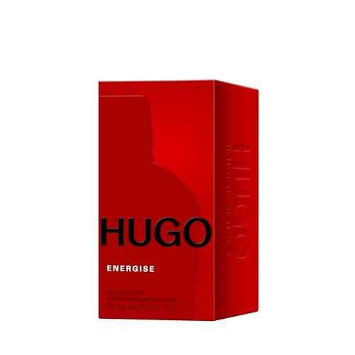 Hugo Energise Eau de Toilette ? Aromatic Men's Cologne ? With Notes of Mandarin, Pink Pepper, Coriander & Wood ? Luxury Perfumes for Men ? Long Lasting Fragrance
