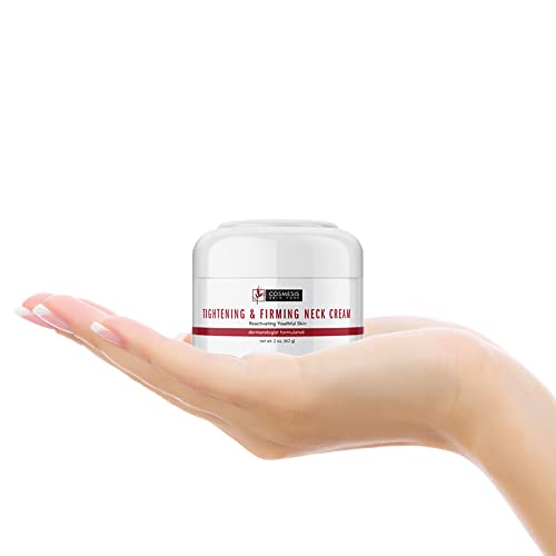Cosmesis Tightening & Firming Neck Cream - Hydrates & defends neck skin, inhibits elastin breakdown & stimulates collagen synthesis, 2 oz.