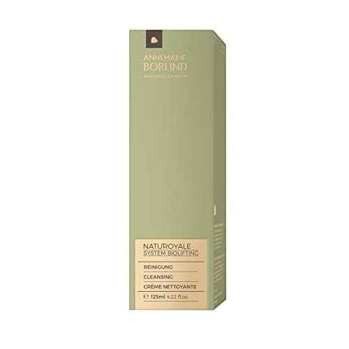ANNEMARIE B?RLIND - NATUROYALE Cleansing Cream - Face Cleanser With Natural Ingredients - Hyaluronic Acid Vitamin E and Shea Butter for a Firm Smooth and Refreshed Complexion - Step 1 of 5-4.2 Oz