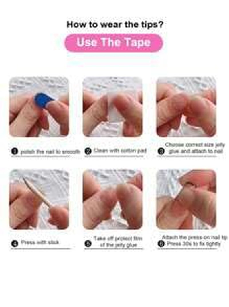 Skiennix 10 Short Oval Handmade Press-On Nails - 3D Floral Cat Eye Polka Dot & Sweet Bow | Easy to Apply & Reusable (XS)