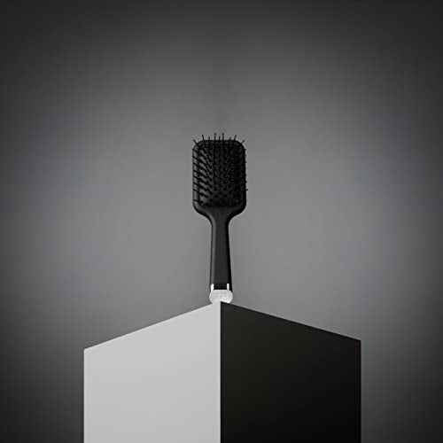 ghd The All-Rounder Paddle Hair Brush ¡ª Detangling Hair Brush for Thick Hair ¡ª Broad Flat Base to Create Straight and Sleek Blow-Dries ¡ª Set Your Style, Brush Out Waves, and Add Texture ¡ª Black
