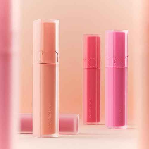 rom&nd BLUR FUDGE TINT 16 Burnt Orange - Velvety Matte K-Beauty Lip Stain for Soft Blurred Lips, Non-Drying, Long-Lasting Korean Lip Makeup