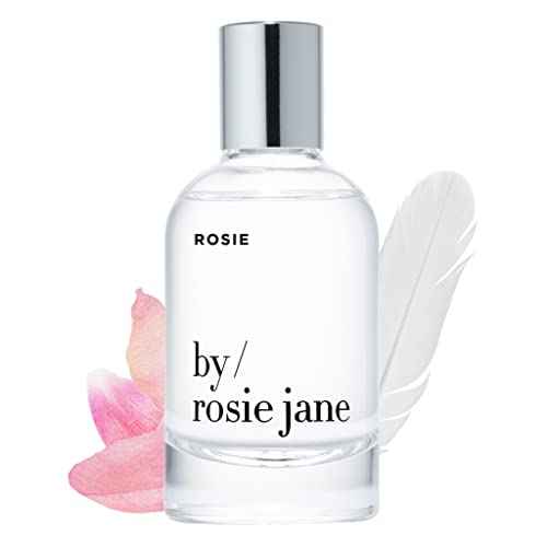 By Rosie Jane Eau De Parfum Spray (Rosie) - Clean Perfume for Women - Non-Toxic Body Mist with Notes of White Musk & Sweet Rose - Paraben, Sulfate & Phthalate Free (50ml)