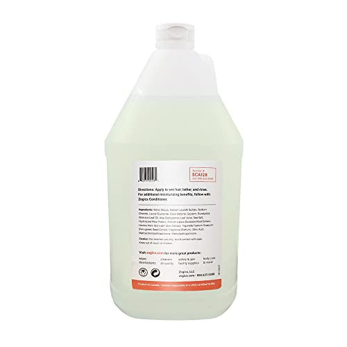 Zogics Shampoo, Citrus + Aloe Scented Shampoo (1 Gallon Refill)