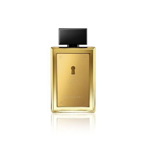 Banderas Perfumes - The Secret Absolu - Eau de Parfum for Men - Long Lasting - Intense, Masculine and Elegant Scent - Wood and Amber Notes - Ideal for Special Events - 3.4 Fl Oz