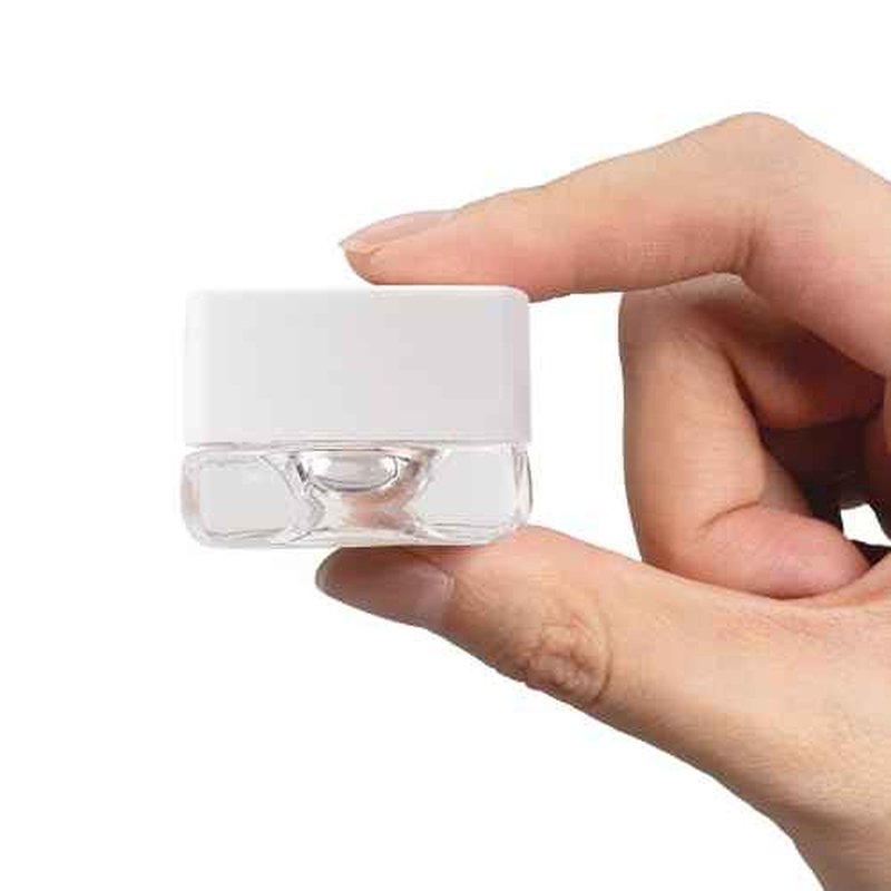 (200 Pack) 5ml Thick Glass Square Jars with White Child Resistant Lids - Storage for Oil, Lip Balm, Wax, Cosmetics - Mini Child Proof Container