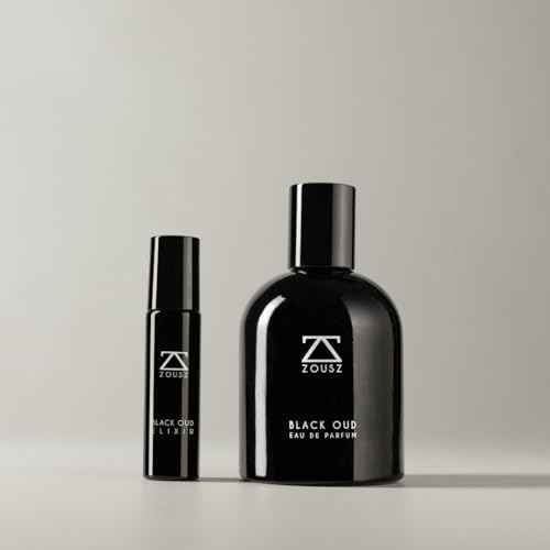ZOUSZ Black Oud Men's Perfume ? Premium Fragrance Infused with Black Oud Oil, Sandalwood, Cedarwood & Patchouli ? Luxurious Oud Cologne Ideal for Gifting