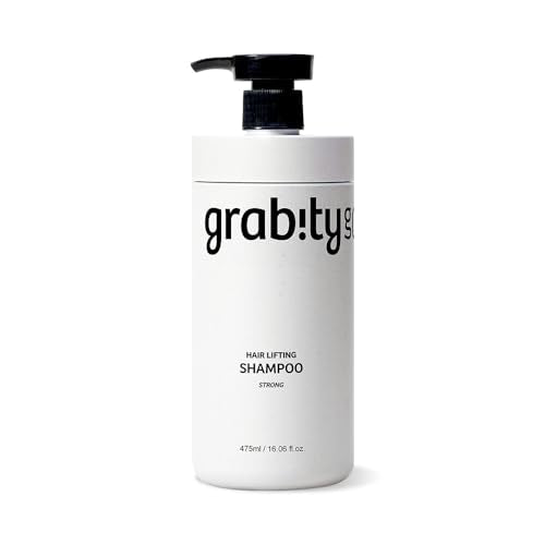 grabity g0.0 Hair Lifting Shampoo Strong ? Hair Strengthening and Thickening Shampoo for Thinning Hair with Biotin and Salicylic Acid, Vegan & Free from Sulfates and Parabens, 16.06 fl.oz.