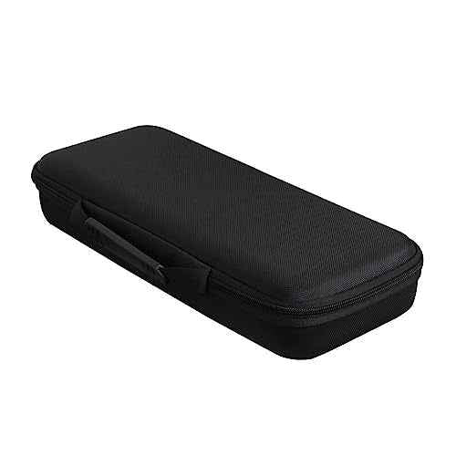 adada Hard Travel Case for BaBylissPRO Nano Titanium Ultra Thin Straightening Iron (Black+Blue)