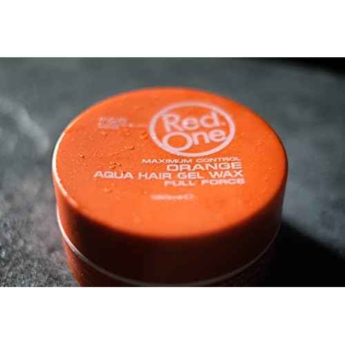 Redone Hair Wax Orange 150ml Pack of 2 | Ultra Strong Hold & High Shine Styling Wax for Men & Women | Gel Wax Hybrid Texture | Professional Edge Control Wax with Long Lasting Hold & Sleek Finish
