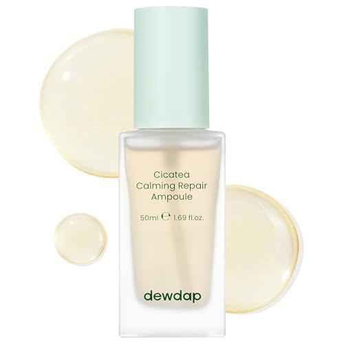 Cicatea Calming Repair Serum, Centella Ampoule, Soothing Moisturizing Serum with Panthenol for Sensitive Skin, Korean Skin Care (1.69 Fl Oz / 50ml)