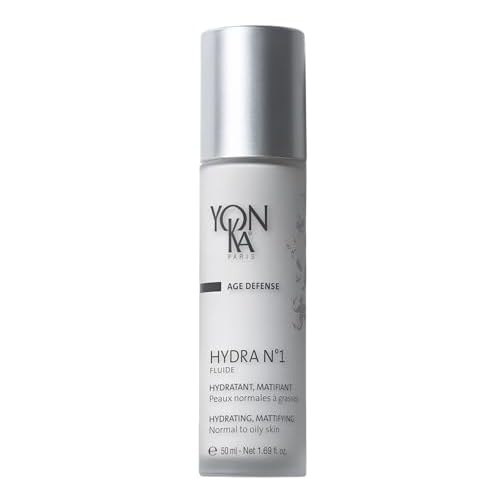 YON-KA AGE DEFENSE HYDRA NO. 1 FLUIDE Hydratante, Reparatrice Fluid (1.7 Ounce / 50 Milliliter) - Non-Greasy Hydrating Fluid Designed For Oily Skin Types