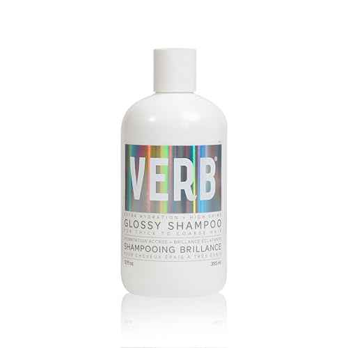 VERB Glossy Shampoo ? Cleanses + Adds High Shine for Thick to Coarse Hair ? Vegan, No Parabens or Harmful Sulfates