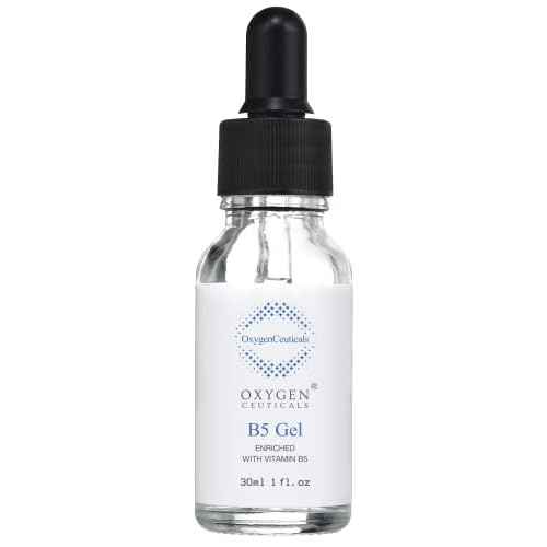 OxygenCeuticals B5 Gel ? Hydrating Serum with Vitamin B5 (Panthenol), Hyaluronic Acid & Adenosine, Moisturizing & Anti-Wrinkle Care for Healthy, Elastic Skin. 1.01 fl.oz (30ml)