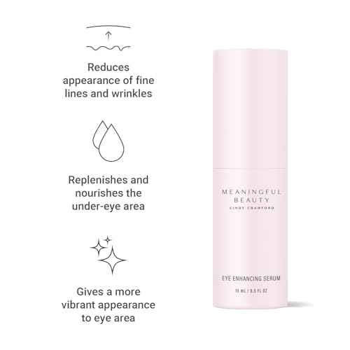 Meaningful Beauty Eye Enhancing Serum Anti-Wrinkle Hydrating Formula, 0.5 Fl Oz