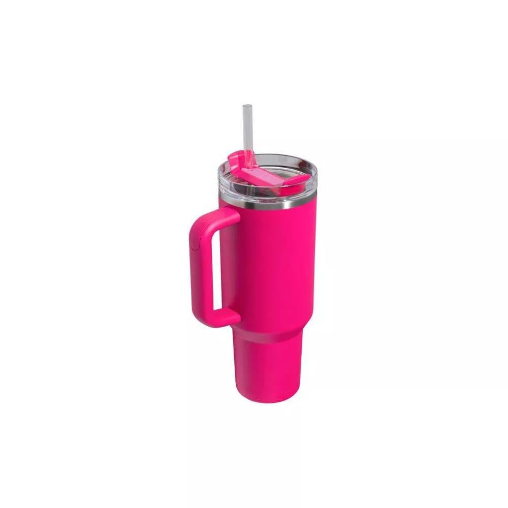 STANLEY 40 oz. Quencher H2.0 Valentines Day Tumbler - Cosmo Pink