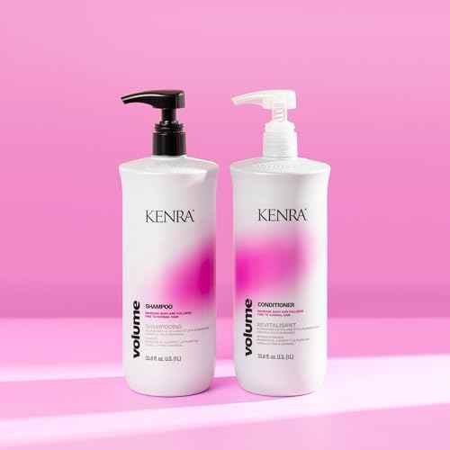 Volume Conditioner | Creates Body, Bounce & Fullness | Increases Volume up to 45% | Adds Shine | Color Safe | Fine To Normal Hair