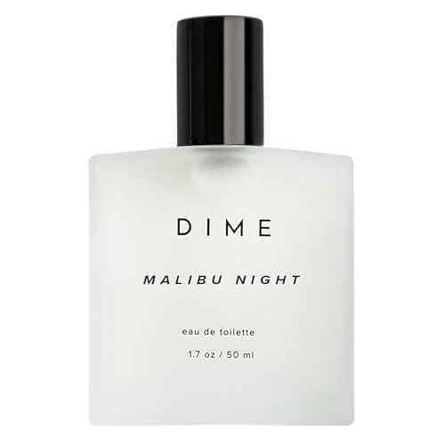DIME Beauty Perfume Malibu Night, 1.7 oz / 50 ml - Light and Floral Musk Scent, Hypoallergenic, Clean Perfume, Eau de Toilette For Women