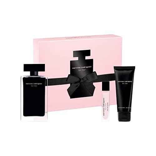 Narciso Rodriguez for Women 3 Piece Set (3.4 Eau de Toilette Spray + 1.6 Body Lotion + 0.33 Eau de Toilette Spray)