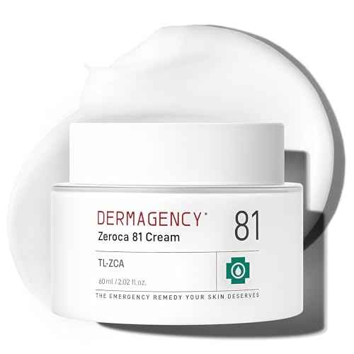 Zeroca 81 Korean Calming Cream for Acne-Prone & Sensitive Skin ? Lightweight and gentle daily soothing moisturizer, Controls Sebum, Deeply Hydrates & Smooths Texture (2.02 fl.oz. 60 ml)
