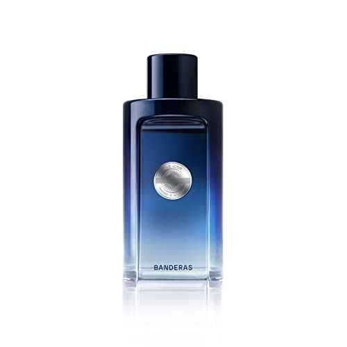 Banderas Antonio Perfumes - The Icon, Eau de Toilette for Men - Long Lasting - Masculine, Elegant, With Personality Fragance - Amber Woody Notes - Ideal for Special Events - 6.8 Fl Oz