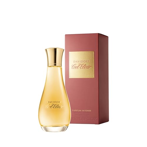 Davidoff Cool Elixir Parfum Intense ? Ambery Women's Perfume ? With Notes of Oakmoss Absolute, Jasmine & Vanilla ? Long Lasting Fragrance