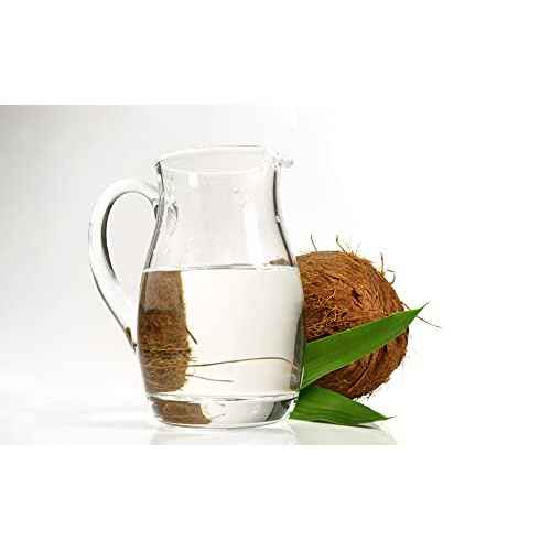 Pure Fractionated Coconut Oil - Steam Distilled, Pure, Fractionated - Perfect for Skin, Face, Hair, Nails - (1 Gallon)' for ASIN 'B07D8K9L5P' in the Amazon catalog