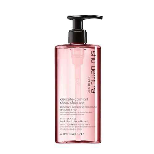 shu uemura art of hair Delicate Comfort Clarifying Shampoo For Dry Scalp & Hair - Cleanses and Softens, With Essential Nutrients and Antioxidants, 13.4 Fl Oz