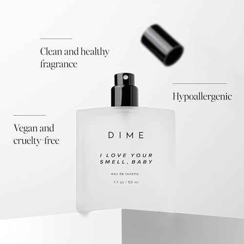 DIME Beauty Perfume I Love Your Smell, Baby, 1.7 oz / 50 ml - Sweet Floral Scent, Hypoallergenic, Clean Perfume, Eau de Toilette For Women