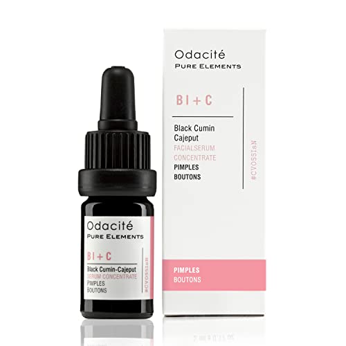 Odacit? Acne Serum Concentrate for Face, Pore Cleanser Facial Oil for Pimples with Black Cumin + Cajeput - Purifying Facial Serum with Vitamin A & Natural Ingredients - 0.17 Fl. Oz