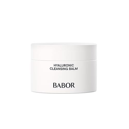 BABOR Hyaluronic Cleansing Balm to Oil for Demanding Skin, Gentle Cleansing for Face Infused with Hyaluronic Acid to Hydrate Skin, 150 ml