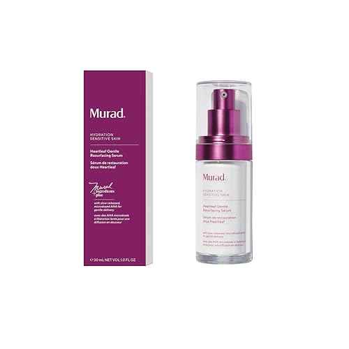 Murad Heartleaf Gentle Resurfacing Serum ? Low-Dose Glycolic Acid, AHA and Heartleaf Comfortably Exfoliates Senstive Skin to Improve Radiance and Smooth Fine Lines & Wrinkles ? 1.0 Fl Oz