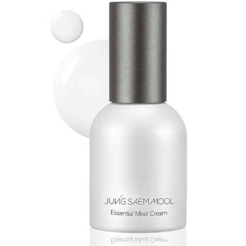 JUNG SAEM MOOL Essential Mool Cream 1 Fl Oz, Lightweight Watery Face Cream with Ceramide and Panthenol for Deep Hydration and Radiant Skin, Skin Barrier Support, Korean Foundation Makeup Prep