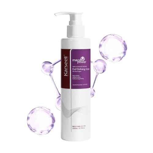 Karseell Curling Perfection Curl-Defining Cream essence repair All Curl Types & Hair Textures, Paraben-Free, 200ML£¨6.78oz£©
