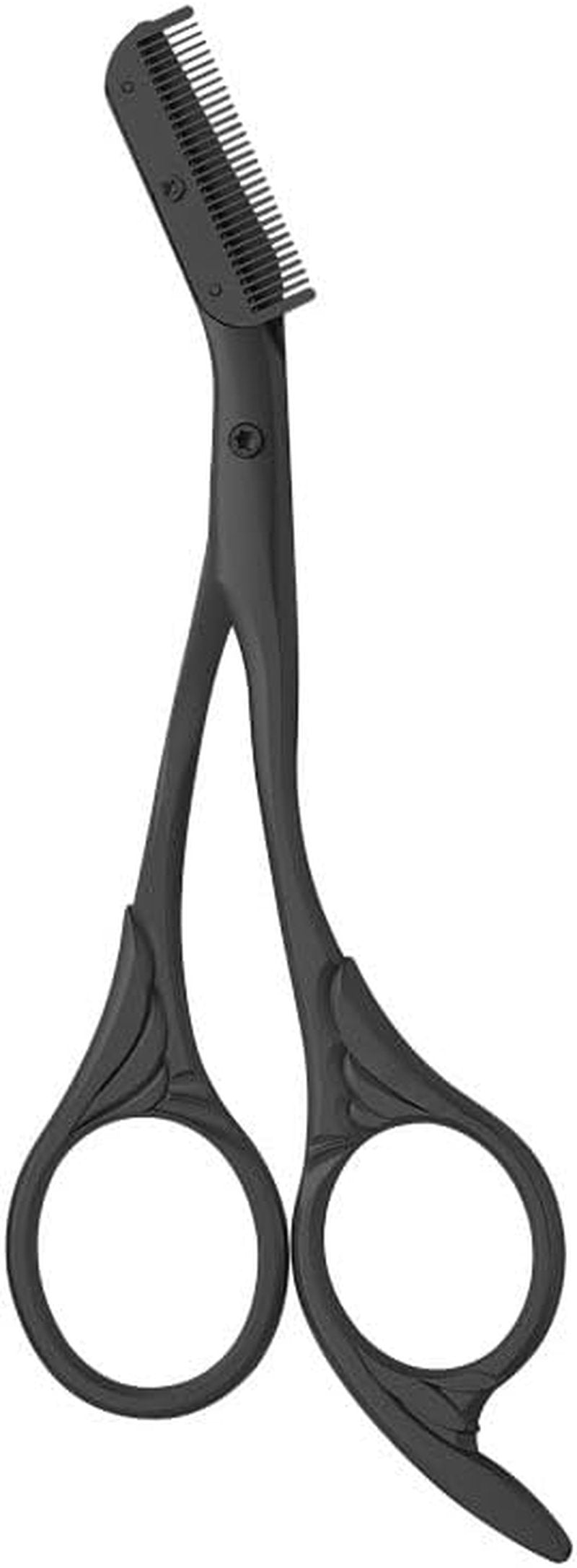 Skiennix Eyebrow Trimming Scissors - Stainless Steel Grooming Tools for Men & Women | Black
