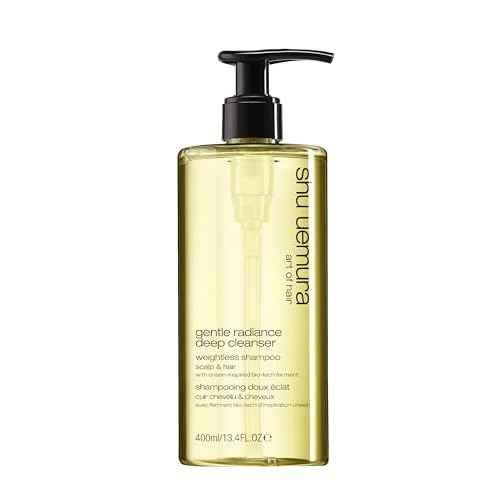 Shu Uemura art of hair Gentle Radiance Clarifying Shampoo - Deep Cleansing, Removes Buildup and Balances Moisture, For All Scalp and Hair Types, 13.4 Fl Oz