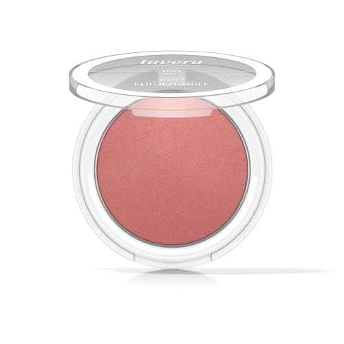 lavera Velvet Blush Powder - Pink Orchid 02 - pink - almond oil & vitamin E - shimmering - velvety texture (1 x 5g)