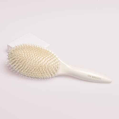 The Hair Edit Cream Finish & Shine Boar Bristle Hair Brush