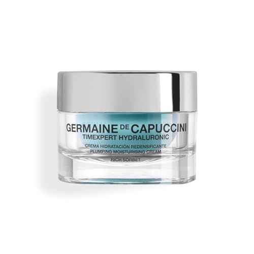 Germaine de Capuccini - Timexpert Hydraluronic I Hyaluronic Acid - Plumping Moisturising Cream Rich Sorbet I Anti-Aging Face Cream - Dehydrated, normal to dry skin - 1.70 oz