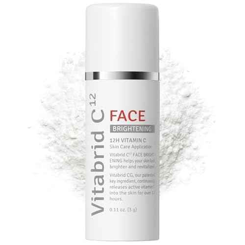 Vitamin C Boost Powder for Face with Niacinamide - 12 hours Active Vitamin C - Even Skin Tone, Age Defying, Minimizing Pores - Mix Powder with Serum & Cream, 0.1oz.