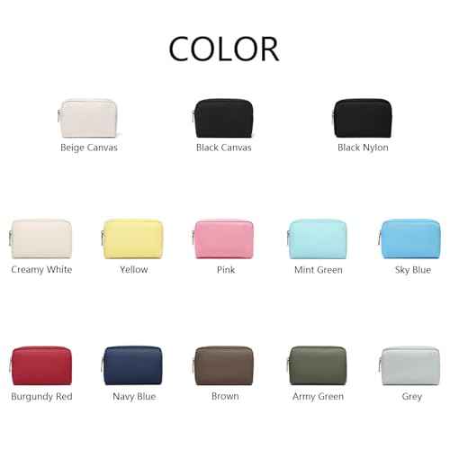 Waterproof Makeup Bag Large Capacity Women's Classic Black Wash Bag Adjustable Partition Wash Bag Brush and Cosmetic Carrying Bag¡¦