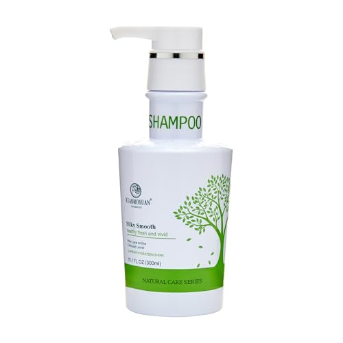 Xiaomoxuan Organic Tea Tree Oil Moisturizing Shampoo Sulfate-Free Paraben-Free - Strengthen and Restore Shampoo Hydrating - All-Natral Hair Moisturizer and Deep Scalp Cleansing Hair Treatment
