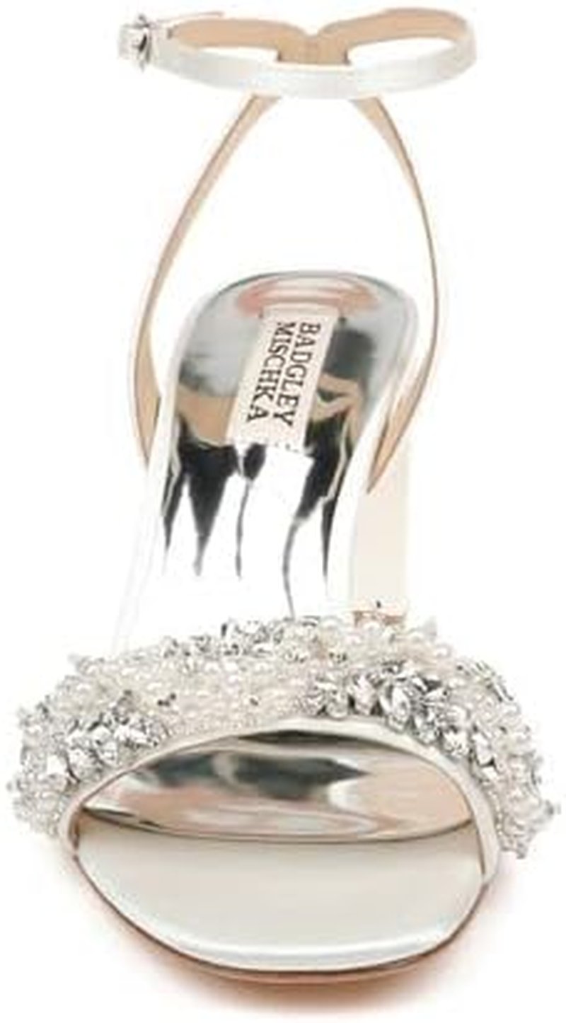 Badgley Mischka womens Block Heel Sandal