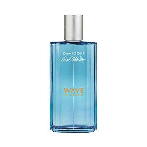 Davidoff Cool Water Wave Eau de Toilette ? Fresh Woody Men's Cologne ? With Notes of Sichuan Pepper, Juniper & Sandalwood ? Long Lasting Fragrance
