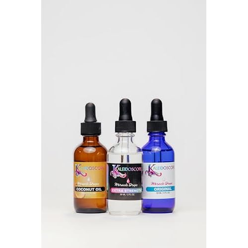 Kaleidoscope Miracle Drops - Quick Absorbing - Fights Dry Scalp - Boosts Hair Growth - 2oz - 2 Pack