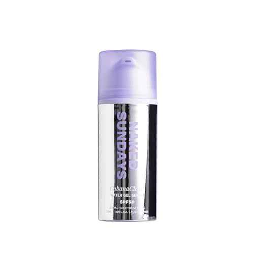 Naked Sundays CabanaClear SPF 50 Water Gel Serum ? Invisible, Lightweight & Hydrating Facial Sunscreen with Hyaluronic Acid, Oil-Free, Fragrance-Free, Broad Spectrum (For All Skin Types)