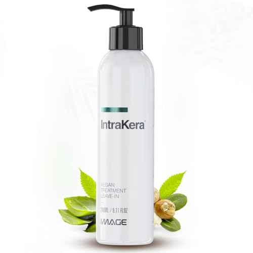 Image Intrakera Leave-In Conditioner for Frizzy, Curly, and Straight Hair - Stop Washing your Hair Every Day - Keratin Replenisher - Detangler for Dry or Damaged Hair (8.11 Fl Oz)