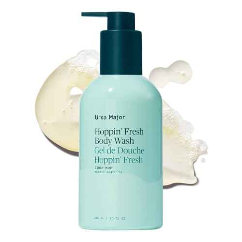Ursa Major Hoppin¡¯ Fresh Body Wash | Natural Body Wash to Cleanse, Soothe & Hydrate Skin | Sulfate-free, Clean Ingredients, Cruelty Free & Non-Toxic| For Men and Women | 10 oz