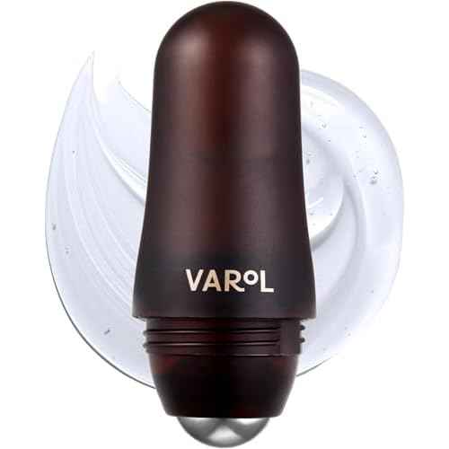 Ice Roll Serum for Face, Puffy Eyes, Under Eye Bags - Bakuchiol & Collagen for Wrinkles, Anti Aging, Cooling Ice Roller for Puffiness, Redness, Dark Circles - Korean Skin Care, 1.69 Fl Oz